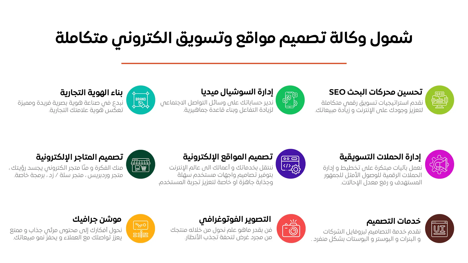 خدمات شمول